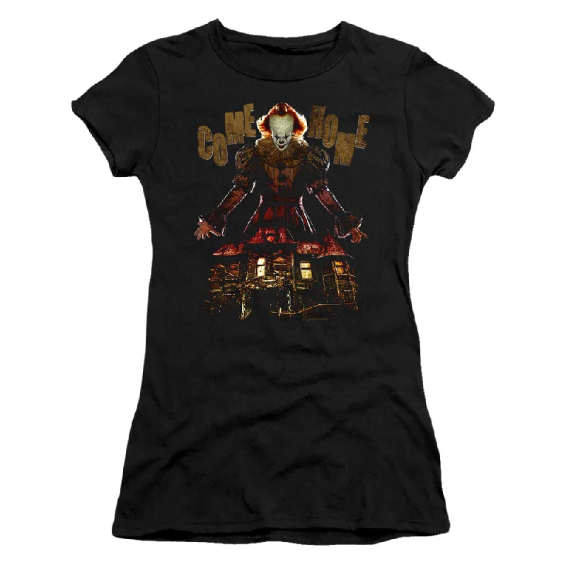 Markdowns IT Chapter Two Juniors T-Shirt Come Home Black Tee