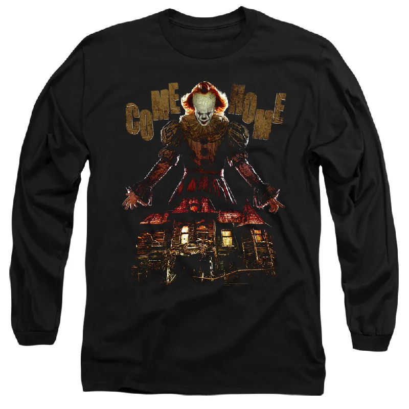 Lowest Price IT Chapter Two Long Sleeve T-Shirt Come Home Black Tee