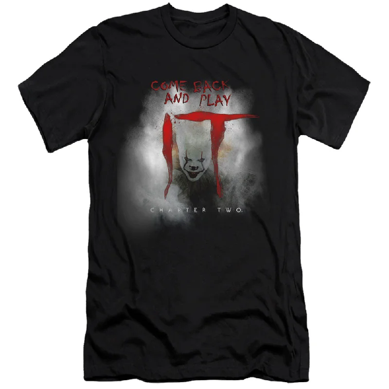 Low Prices IT Chapter Two Premium Canvas T-Shirt Fog Black Tee