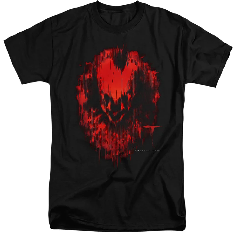 Sale Event IT Chapter Two Tall T-Shirt Blurred Pennywise Black Tee
