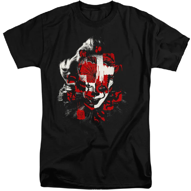 Don't Wait IT Chapter Two Tall T-Shirt Come Back and Play Black Tee