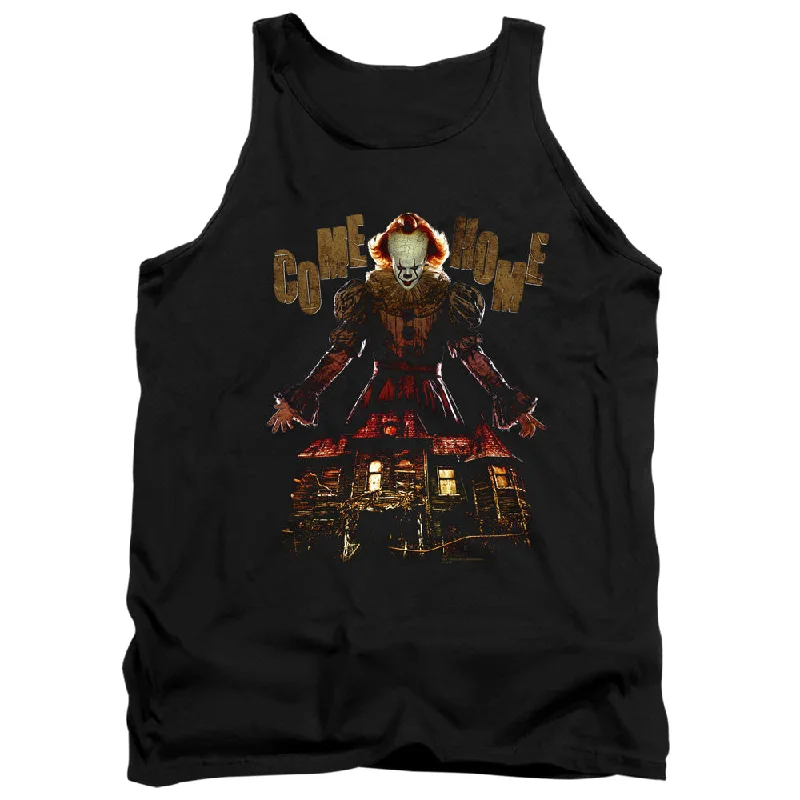 New Deals IT Chapter Two Tanktop Come Home Black Tank
