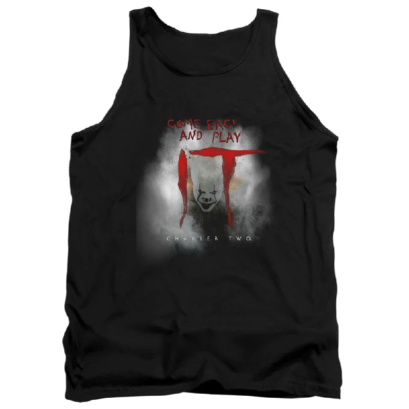 Huge Discounts IT Chapter Two Tanktop Fog Black Tank