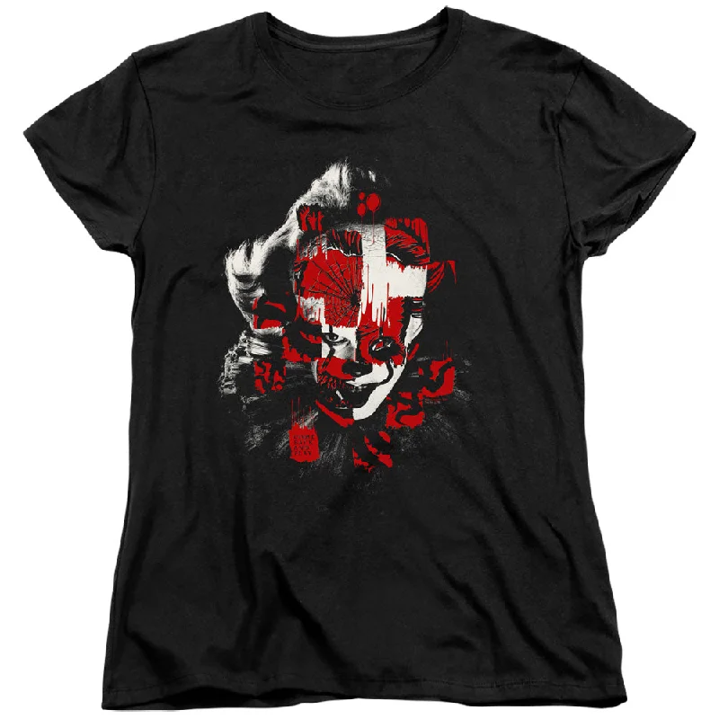 Final Markdown IT Chapter Two Womens T-Shirt Come Back and Play Black Tee