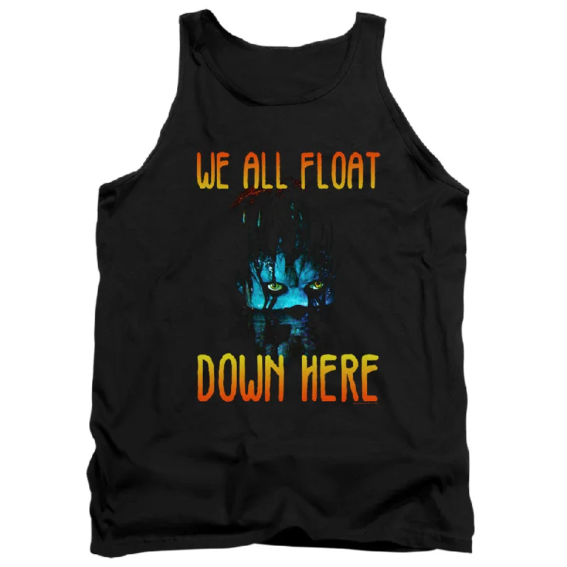 Instant Savings IT Tanktop We All Float Down Here Black Tank