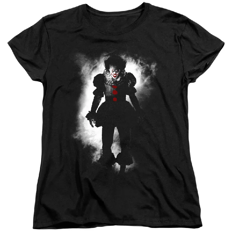 Hot Deal IT Womens T-Shirt Pennywise Arrival Black Tee
