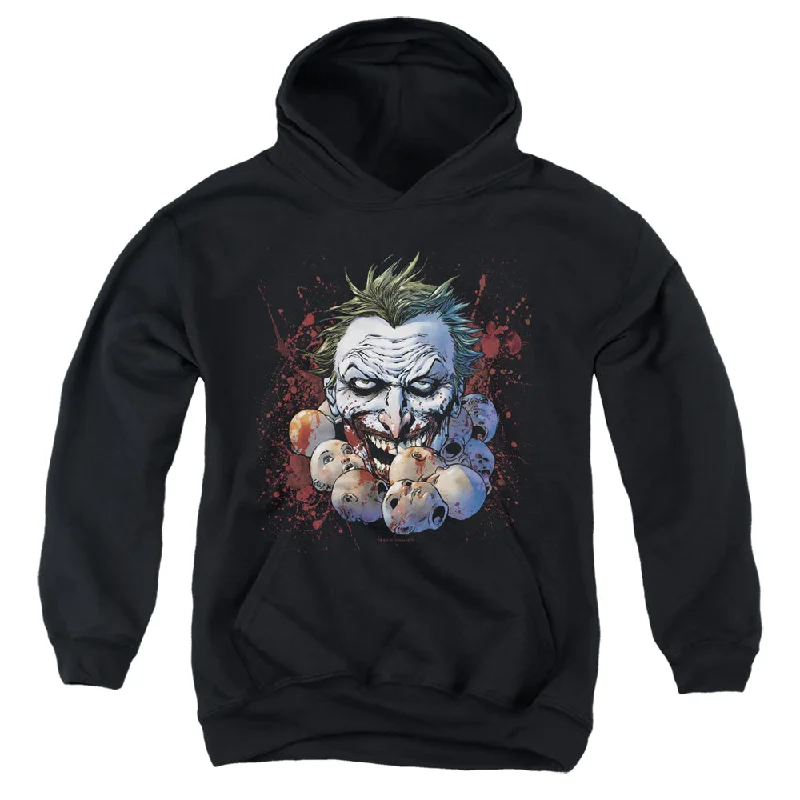 Savings Galore JLA Kids Hoodie Doll Heads Black Hoody