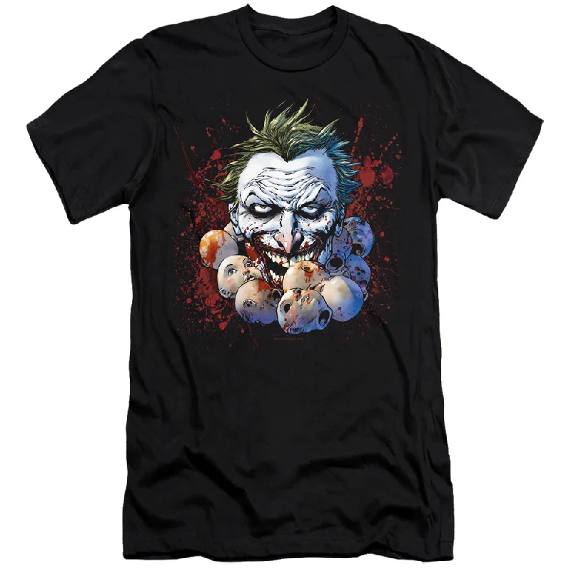 Reduced Prices JLA Premium Canvas T-Shirt Doll Heads Black Tee