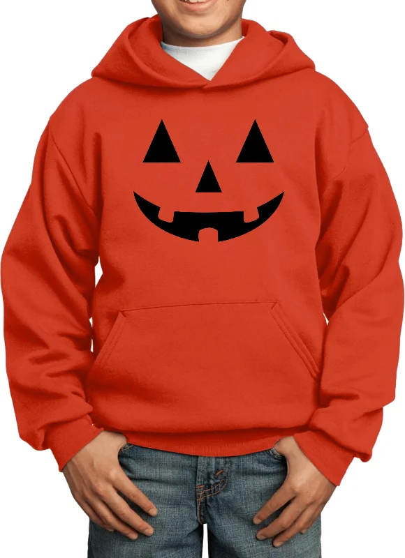 The Best Prices Kids Halloween Hoodie Black Jack-O-Lantern
