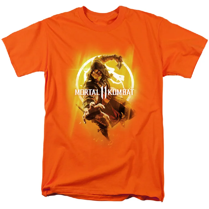Today's Special Mortal Kombat 11 T-Shirt Poster Orange Tee