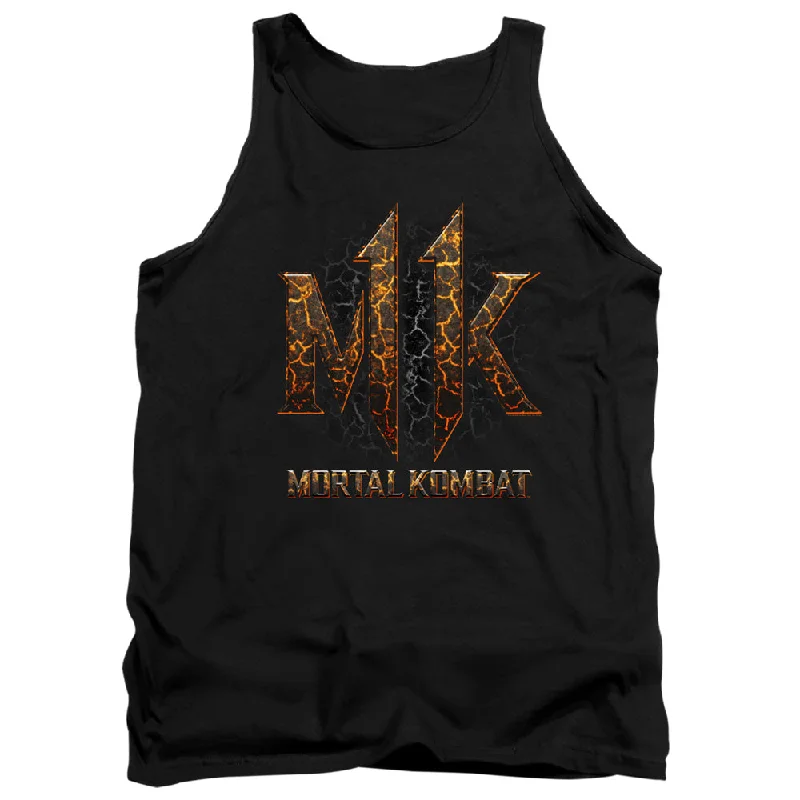 Buy More, Save More Mortal Kombat 11 Tanktop Lava Logo Black Tank