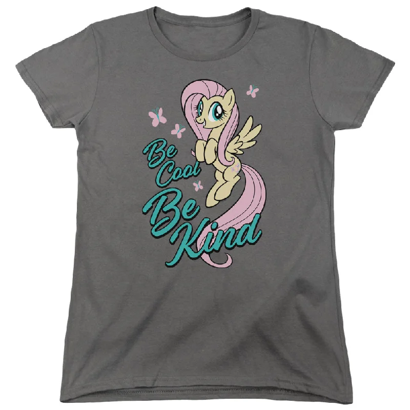 Price Cut My Little Pony Womens T-Shirt Be Cool Be Kind Charcoal Tee