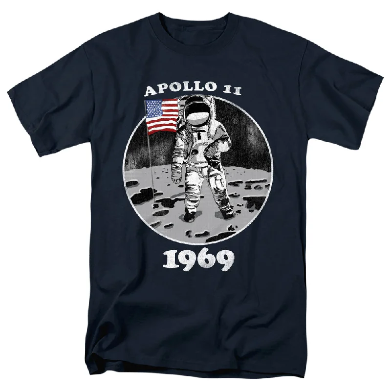Buy Now NASA Apollo 11 T-Shirt Man on the Moon Navy Tee