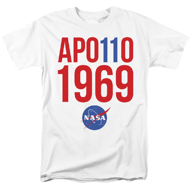 Stock Clearance NASA T-Shirt Apollo 11 1969 White Tee