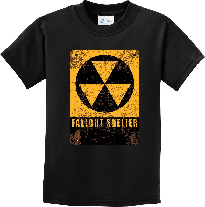 Today’s Deal Radiation Radioactive Fallout Shelter Youth Kids Shirt