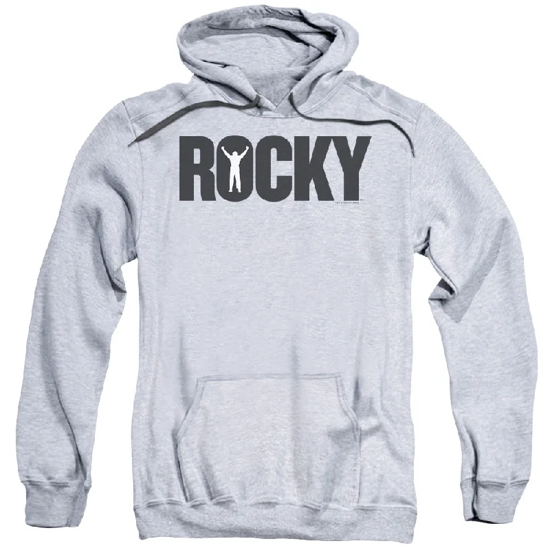 Price Drop Rocky Hoodie Classic Logo Athletic Heather Hoody