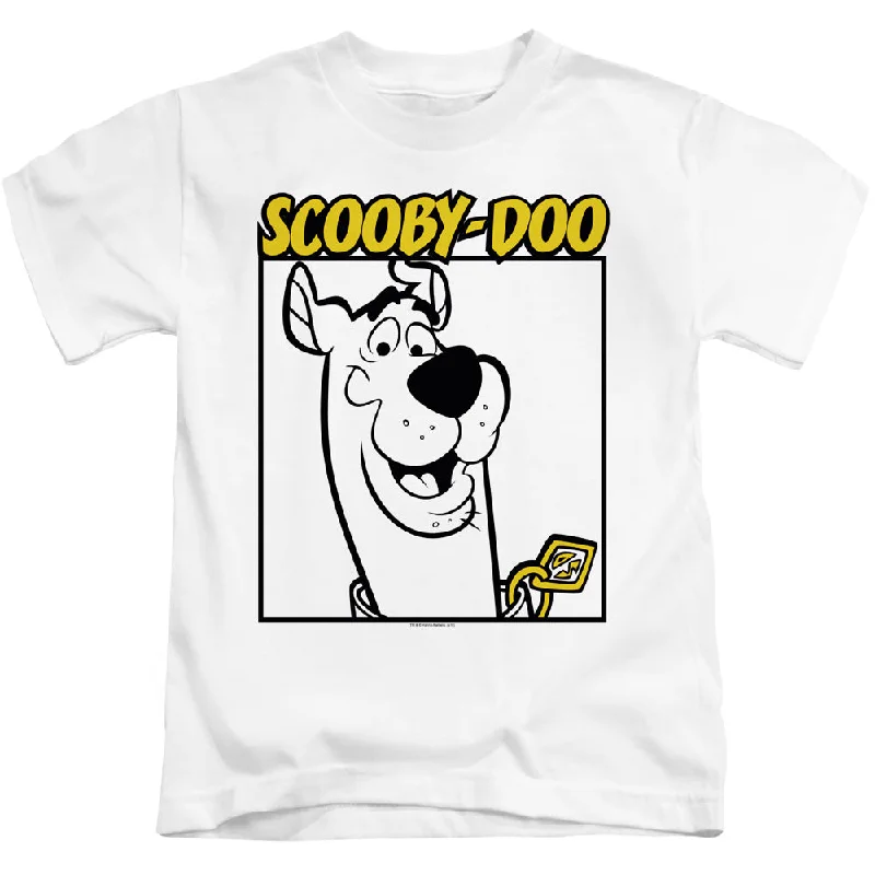Steals and Deals Scooby Doo Boys T-Shirt Sketch White Tee