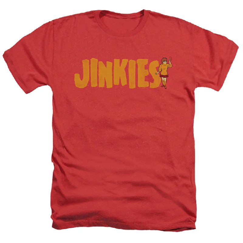 Lowest Price Scooby Doo Heather T-Shirt Jinkies Red Tee