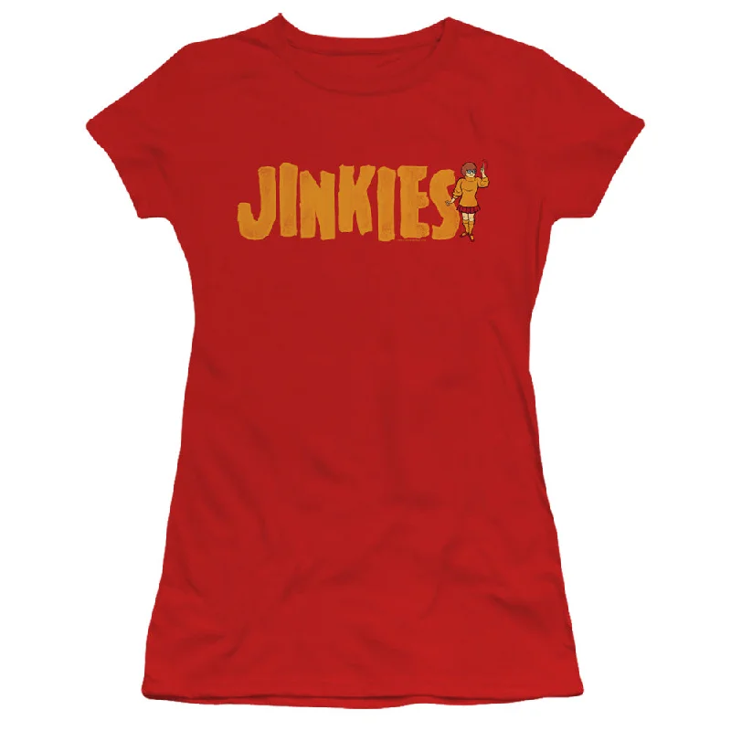 Massive Deals Scooby Doo Juniors T-Shirt Jinkies Red Tee