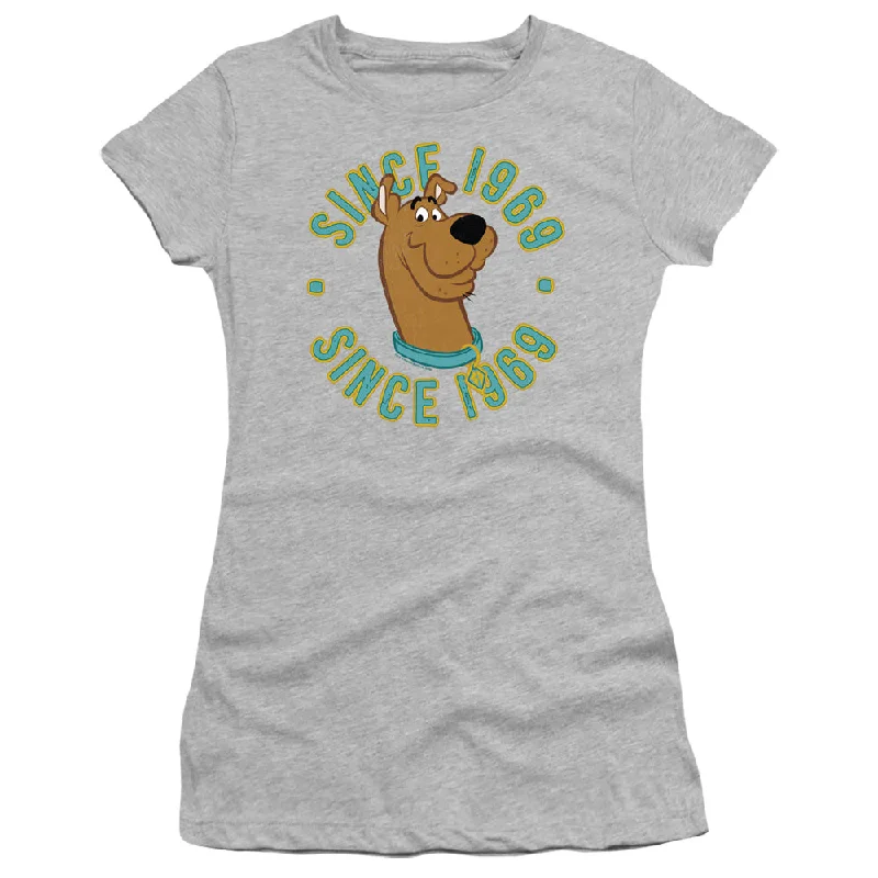 Super Bargain Scooby Doo Juniors T-Shirt Since 1969 Athletic Heather Tee