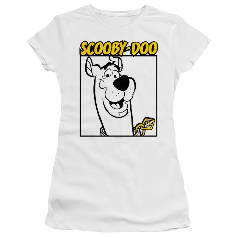 Savings Galore Scooby Doo Juniors T-Shirt Sketch White Premium Tee