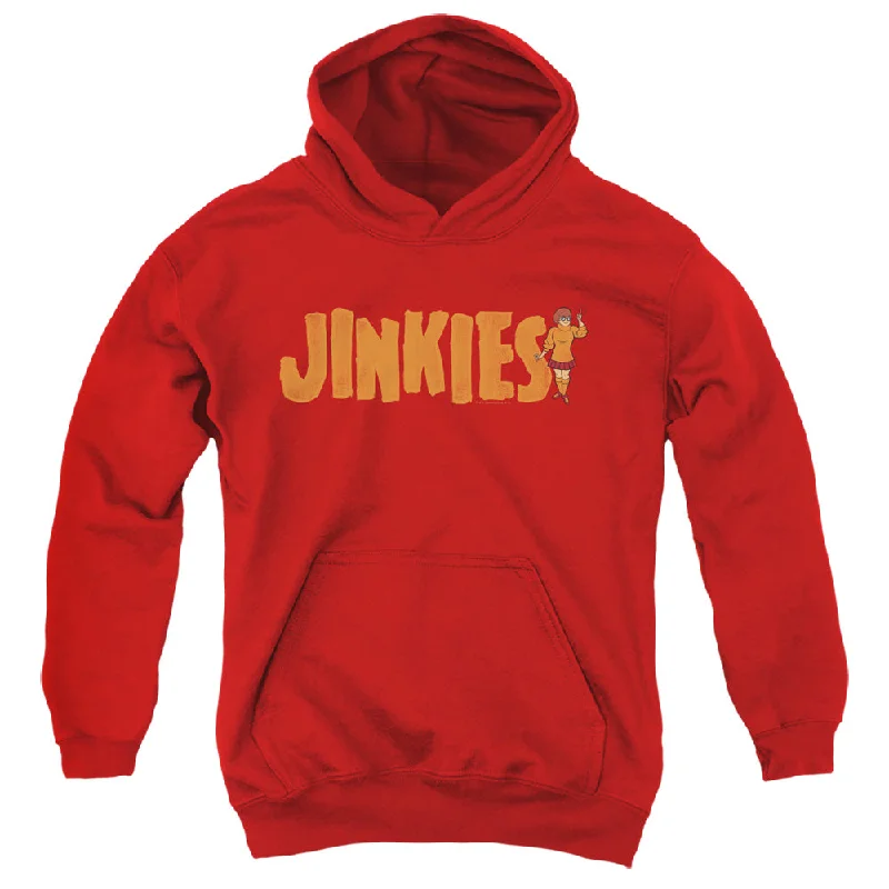 Now or Never Scooby Doo Kids Hoodie Jinkies Red Hoody