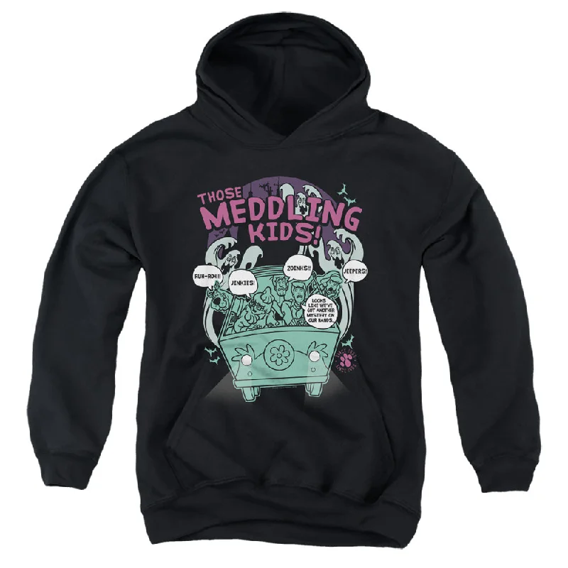 Flash Deals Scooby Doo Kids Hoodie Those Meddling Kids Black Hoody
