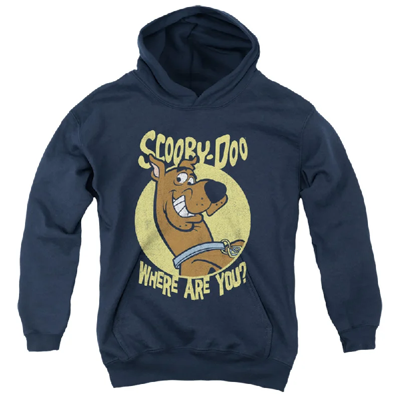 Price Buster Scooby Doo Kids Hoodie Where Are You Navy Hoody