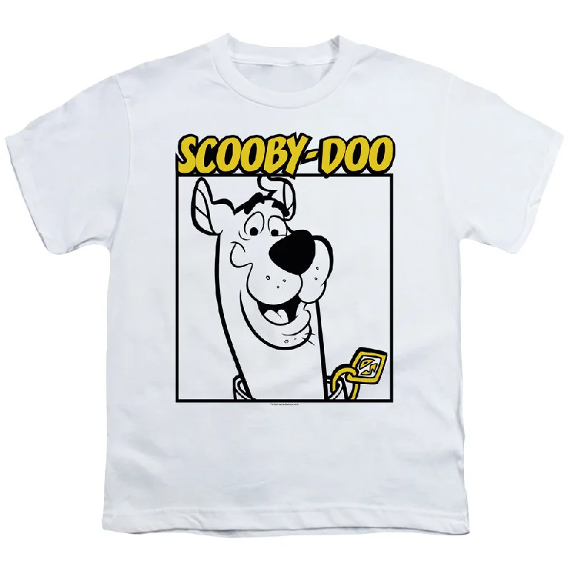 Super Deal Scooby Doo Kids T-Shirt Sketch White Tee
