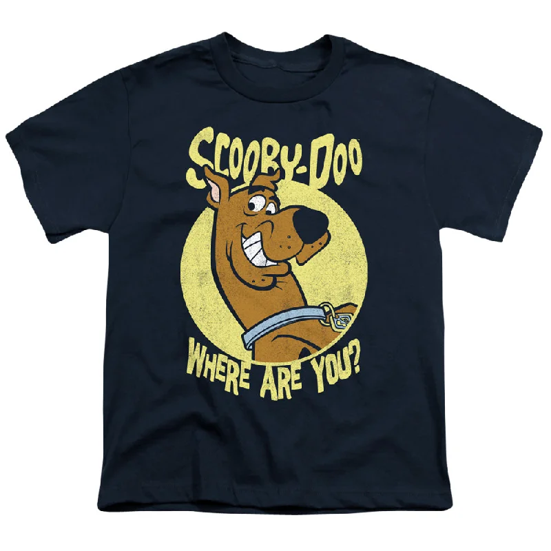 Savings Event Scooby Doo Kids T-Shirt Where Are You Navy Tee