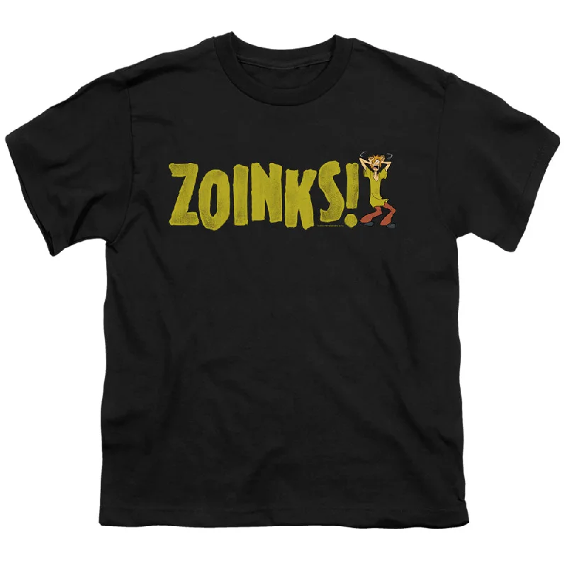 Great Deals Scooby Doo Kids T-Shirt Zoinks Black Tee