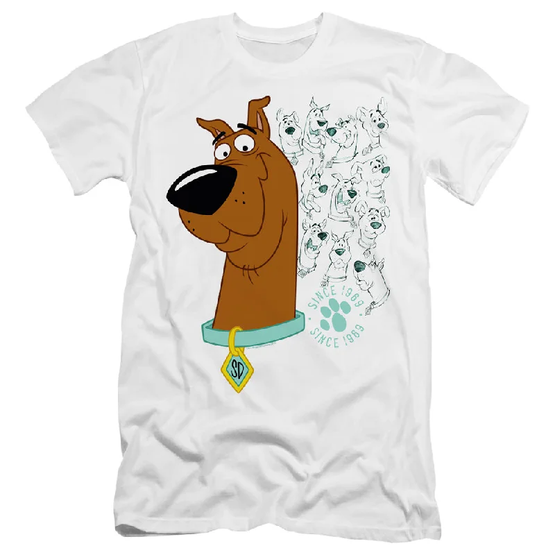 Today's Special Scooby Doo Premium Canvas T-Shirt Evolution White Tee