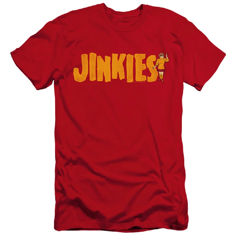 Limited Availability Scooby Doo Premium Canvas T-Shirt Jinkies Red Tee