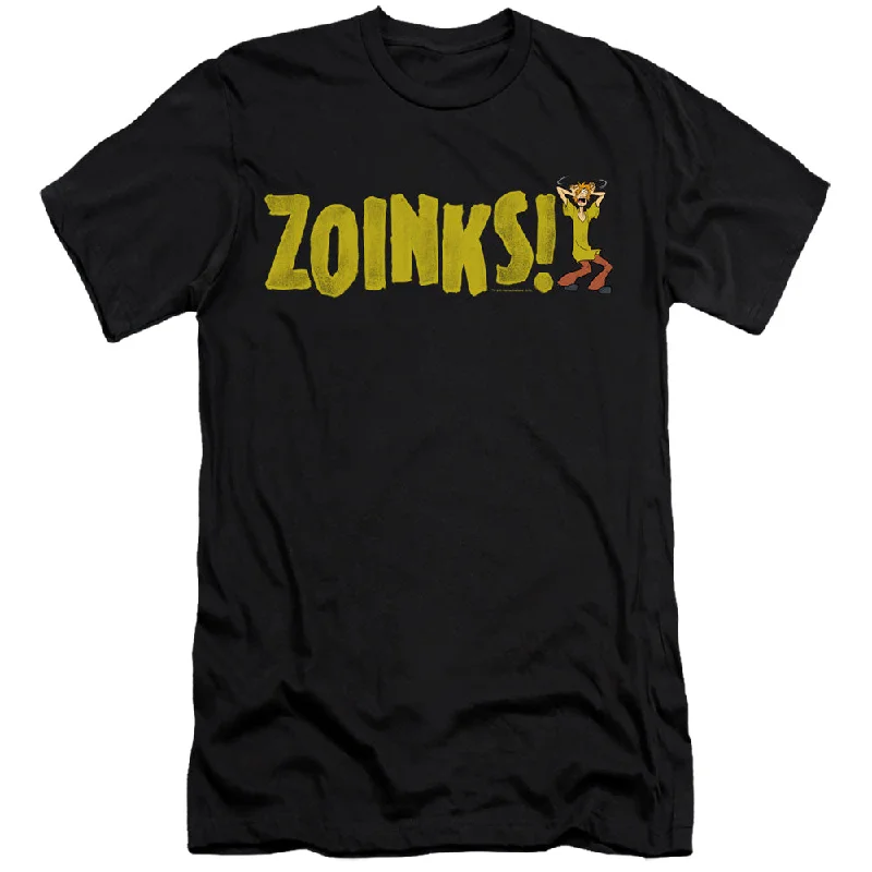 Early Access Scooby Doo Premium Canvas T-Shirt Zoinks Black Tee