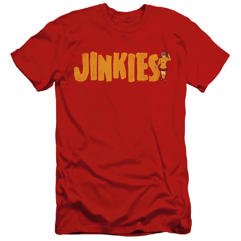 Low Prices Scooby Doo Slim Fit T-Shirt Jinkies Red Tee