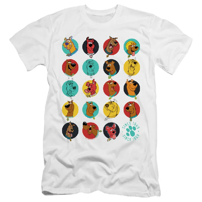 Big Discounts Scooby Doo Slim Fit T-Shirt Pop Art White Tee