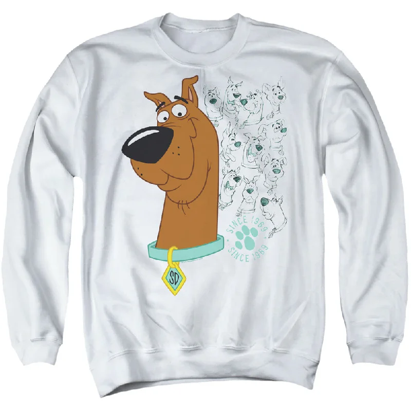 Don't Miss Scooby Doo Sweatshirt Evolution White Pullover