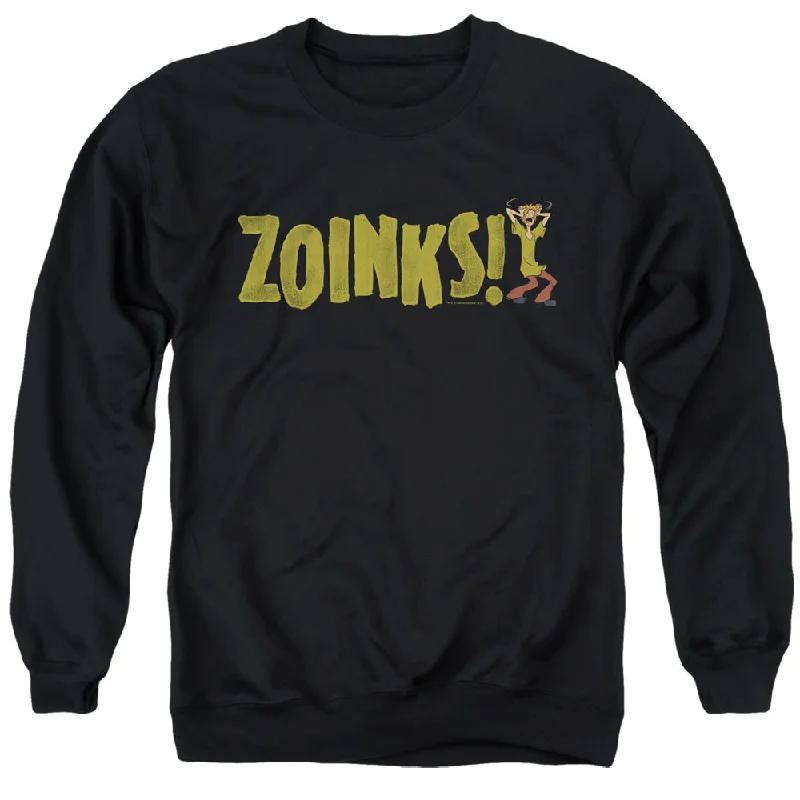 Bonus Savings Scooby Doo Sweatshirt Zoinks Black Pullover