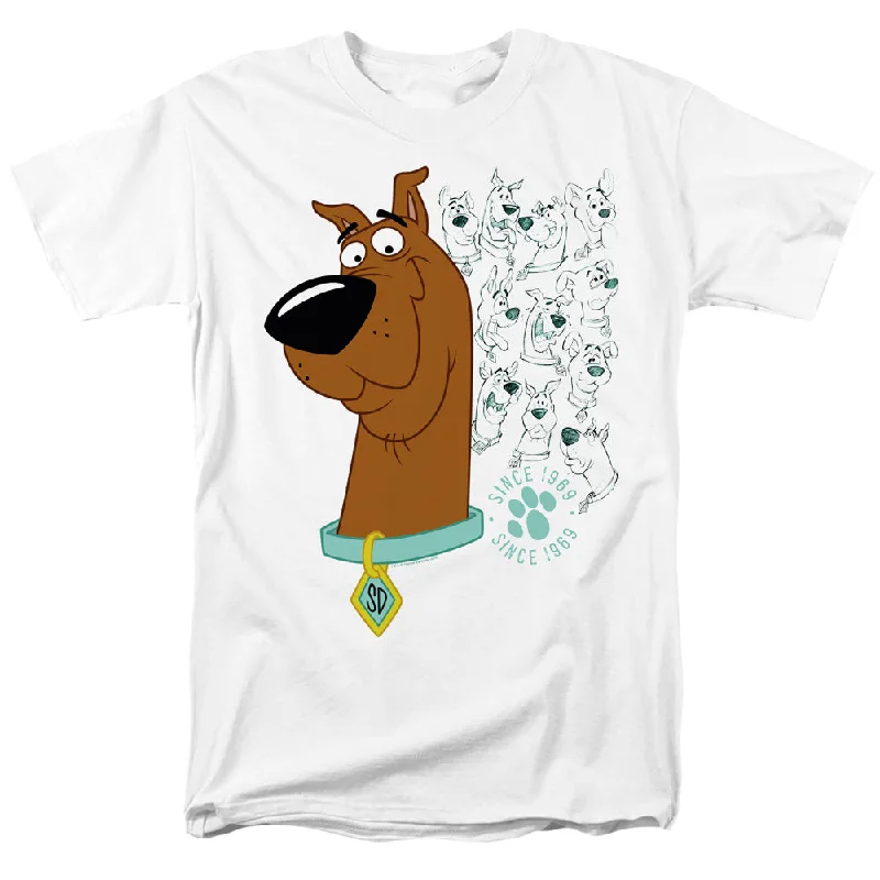 Online Specials Scooby Doo T-Shirt Evolution White Tee