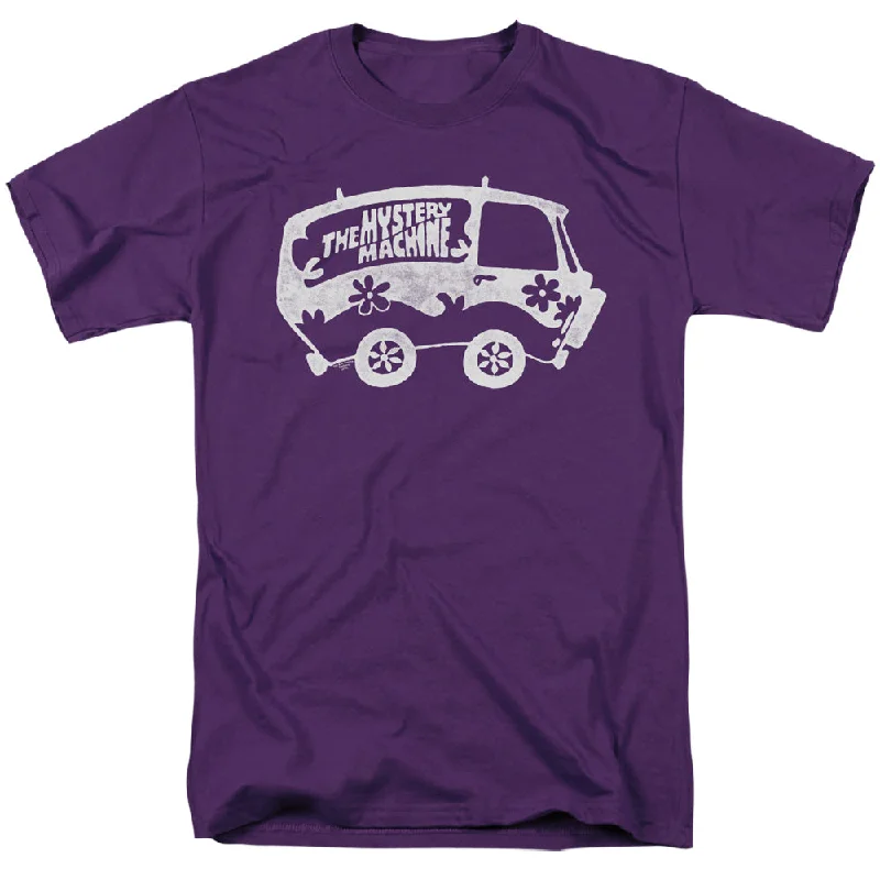 Discount Days Scooby Doo T-Shirt Mystery Machine Purple Tee