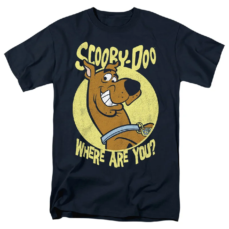 Limited Time Discount Scooby Doo T-Shirt Where Are You Navy Tee