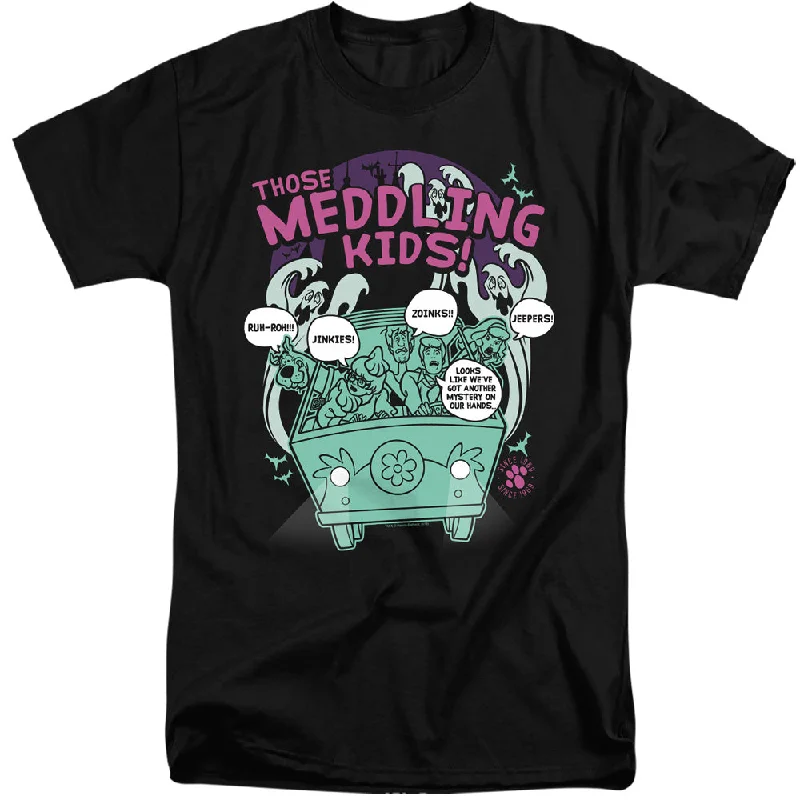 Buy More, Save More Scooby Doo Tall T-Shirt Those Meddling Kids Black Tee