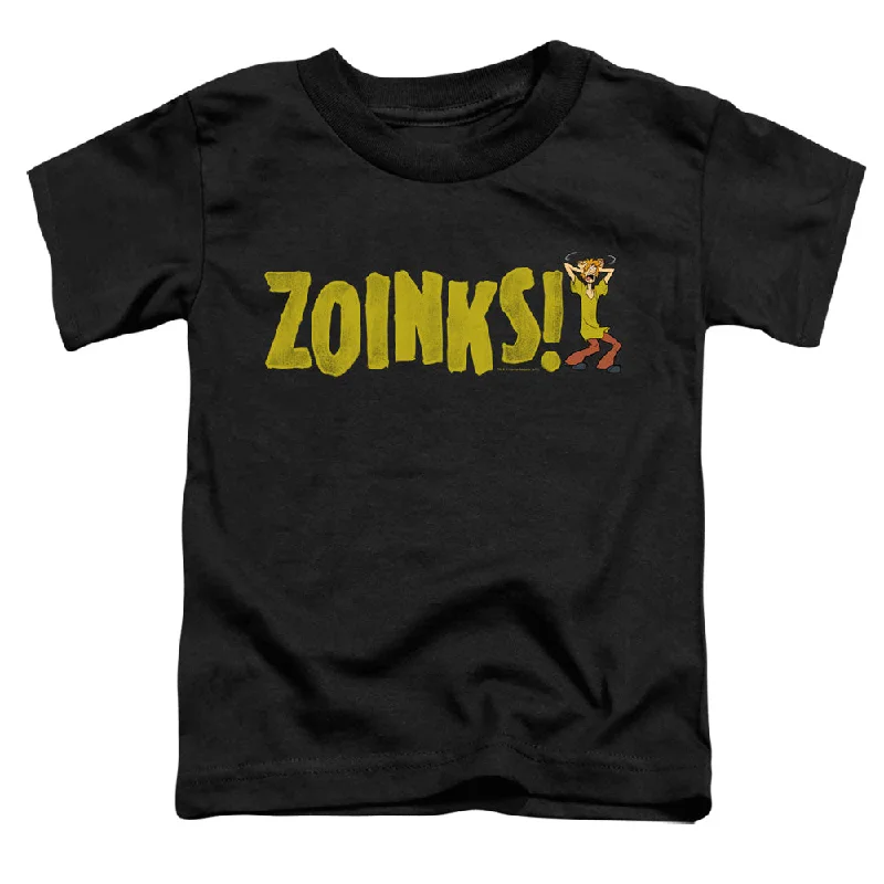 Epic Deals Scooby Doo Toddler T-Shirt Zoinks Black Tee
