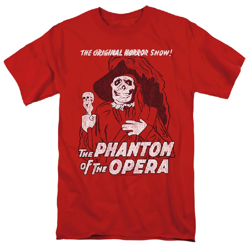 Flash Sale The Phantom of the Opera T-Shirt Original Horror Red Tee