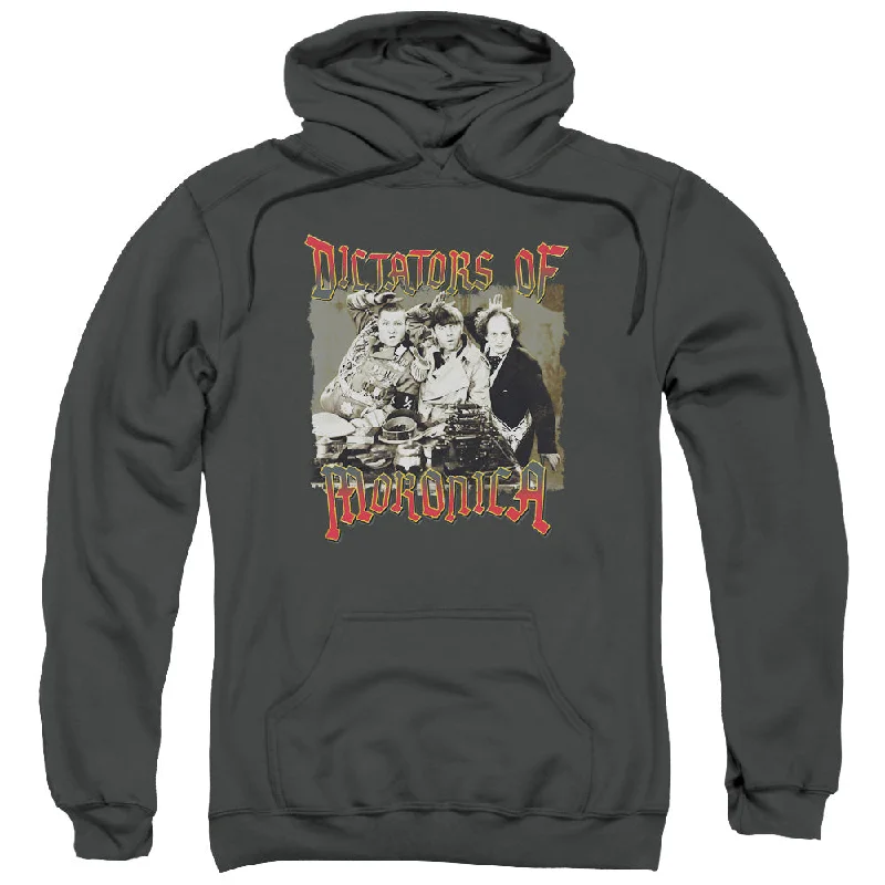 Markdowns Three Stooges Hoodie Dictators of Moronica Charcoal Hoody