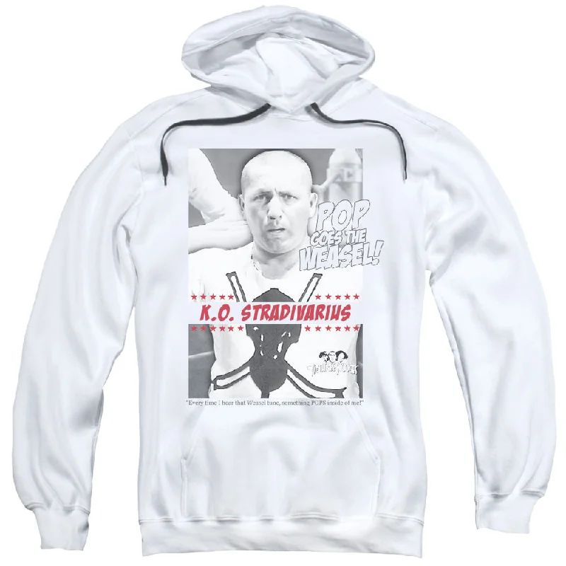 Savings Event Three Stooges Hoodie Pop Goes the Weasel White Hoody