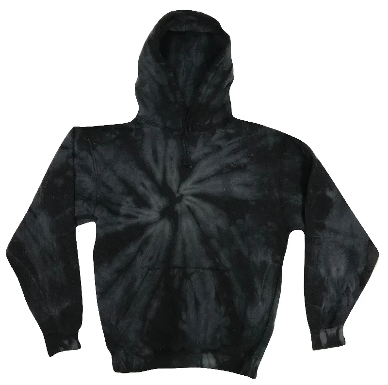 Early Access Tie Dye Pullover Multi Color Spider Black Hoodie