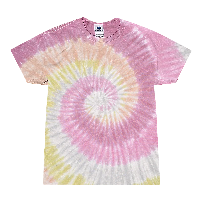 Savings Alert Tie Dye Shirt Multi Color Colorful Desert Rose Pastel Spiral T-Shirt