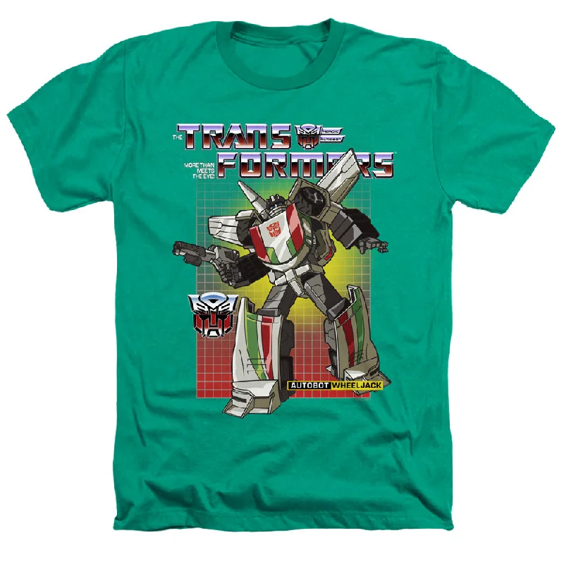 Savings Galore Transformers Heather T-Shirt Wheeljack Kelly Tee
