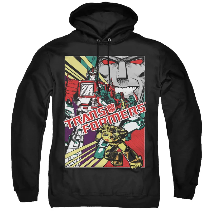 Price Slash Transformers Hoodie Comic Poster Black Hoody